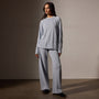 Vintage French Terry Relaxed Sweatshirt in Grey Glacier Pigment | James Perse Los Angeles
