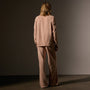 Vintage French Terry Relaxed Sweatshirt in Rose Nude Pigment | James Perse Los Angeles