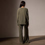 Vintage French Terry Relaxed Sweatshirt in Trooper Pigment | James Perse Los Angeles