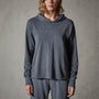 Hooded Sweat Top in Maine Pigment | James Perse Los Angeles