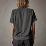 Short Sleeve Sweat Top in Carbon Pigment | James Perse Los Angeles