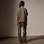 French Terry  Boxy Short Sleeve Tee in Trooper Pigment | James Perse Los Angeles
