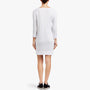 Raglan Sweatshirt Dress in White | James Perse Los Angeles