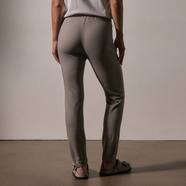 French Terry Sweatpant in Concrete | James Perse Los Angeles