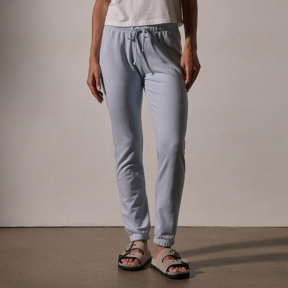 French Terry Sweatpant in Open Sky | James Perse Los Angeles