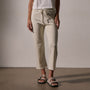 French Terry Cutoff Sweatpant in Canvas | James Perse Los Angeles