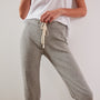 Vintage Fleece Sweatpant In Heather Grey | James Perse Los Angeles