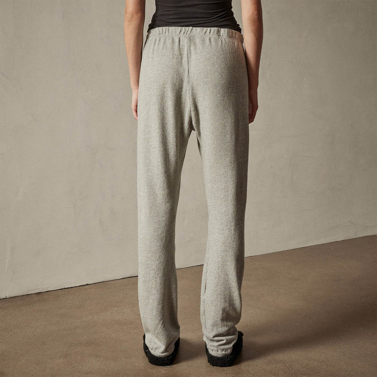 French Terry Sweat Pant in Heather Grey | James Perse Los Angeles
