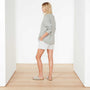 Vintage Fleece Raglan Sweatshirt In Heather Grey | James Perse Los Angeles