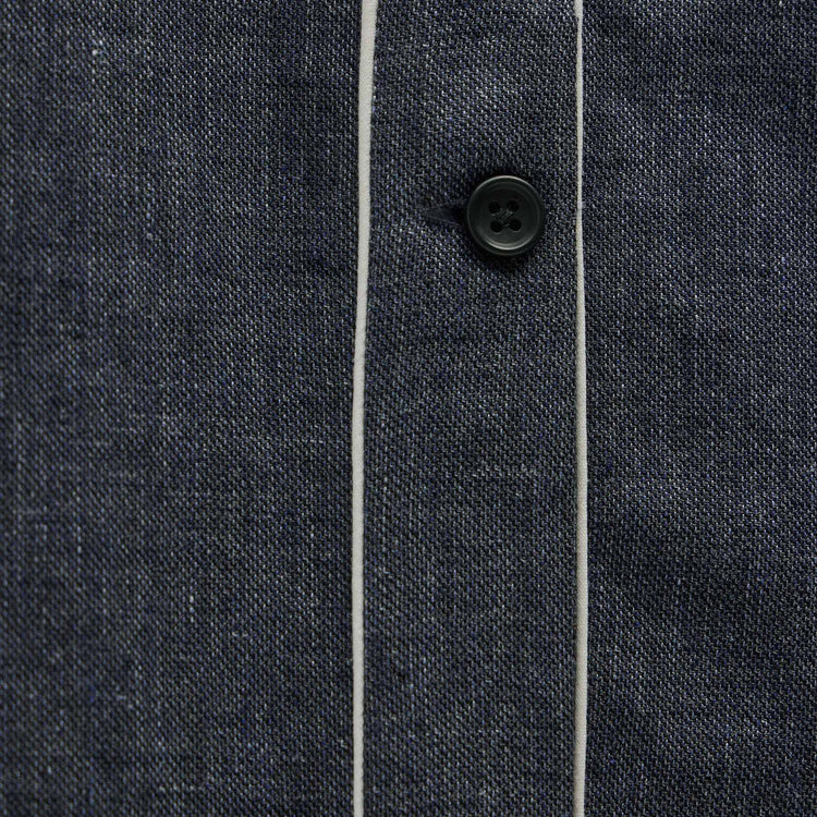 Linen Cotton Track Pant in Heather Navy | James Perse Los Angeles