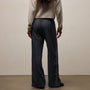 Linen Cotton Track Pant in Heather Navy | James Perse Los Angeles