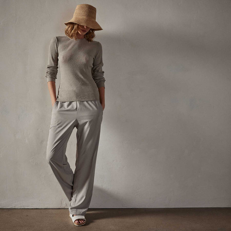 Carmel Sweater in Mineral | James Perse Los Angeles 