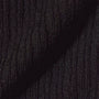 Stretch Linen Ribbed VinNeck in Black | James Perse Los Angeles