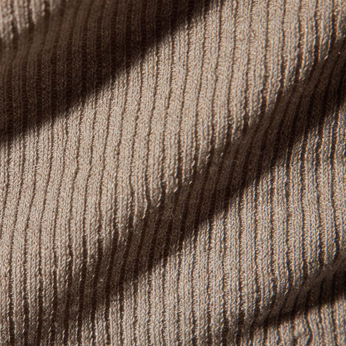Stretch Linen Ribbed Tee in Mineral | James Perse Los Angeles