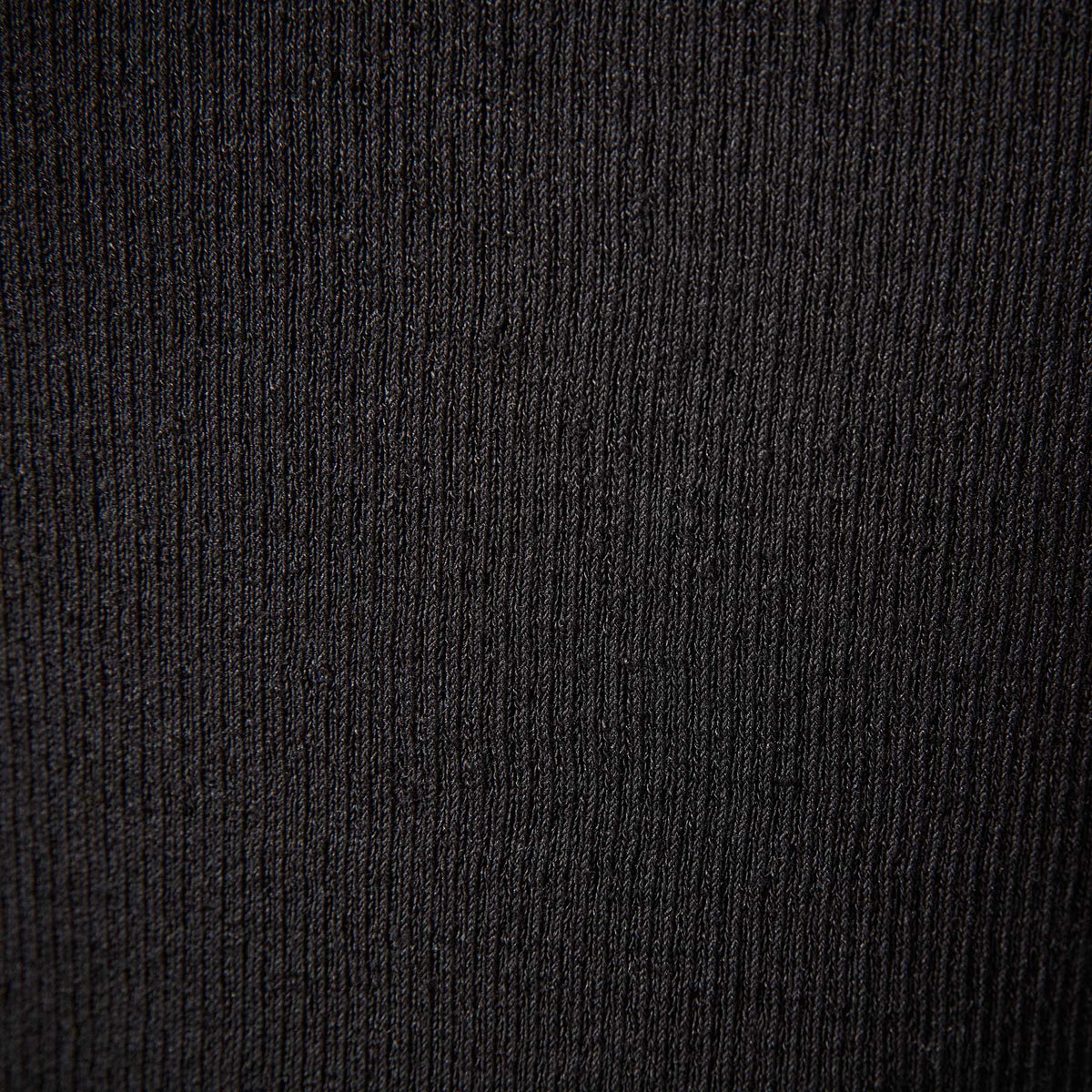 Cut Away Stretch Linen Rib Tank Dress - Black | James Perse Los Angeles