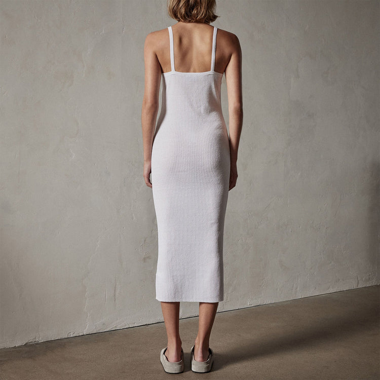Carmel Dress in White | James Perse Los Angeles