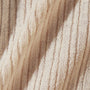 Stretch Linen Ribbed Dress in Canvas | James Perse Los Angeles