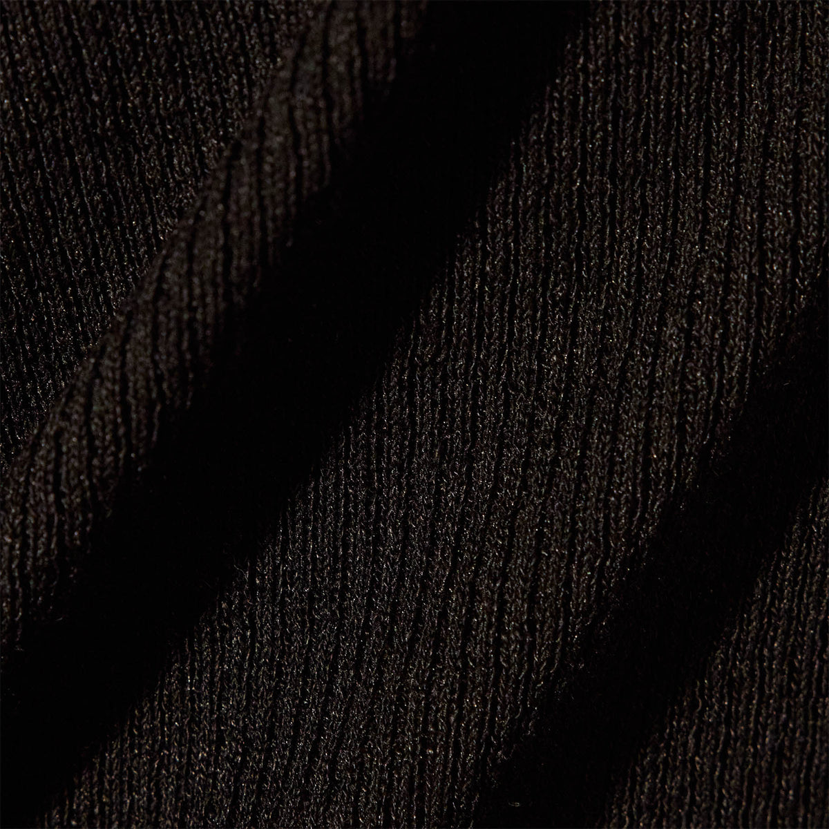 Stretch Linen Ribbed Dress in Black/White | James Perse Los Angeles