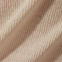 Stretch Linen Ribbed Dress in White/Black | James Perse Los Angeles
