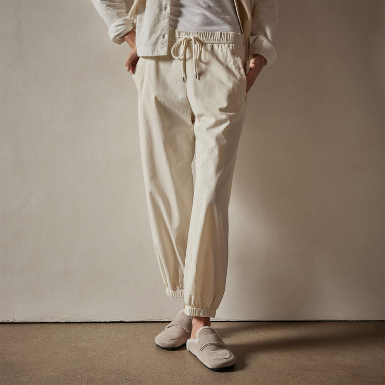 Cotton Utility Pant in Canvas Pigment | James Perse Los Angeles