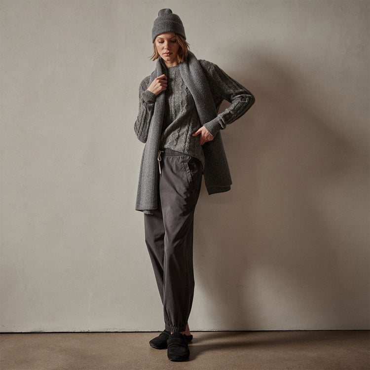 Cotton Utility Pant in Magma Pigment | James Perse Los Angeles