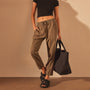 Micro Twill Casual Pant in Army Green Pigment | James Perse Los Angeles