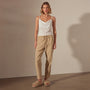 Micro Twill Casual Pant in Sand Pigment | James Perse Los Angeles
