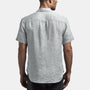 Short Sleeve Linen Shirt In Wash | James Perse Los Angeles