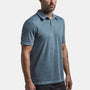 Sueded Jersey Polo In Globe Pigment | James Perse Los Angeles