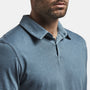 Sueded Jersey Polo In Globe Pigment | James Perse Los Angeles