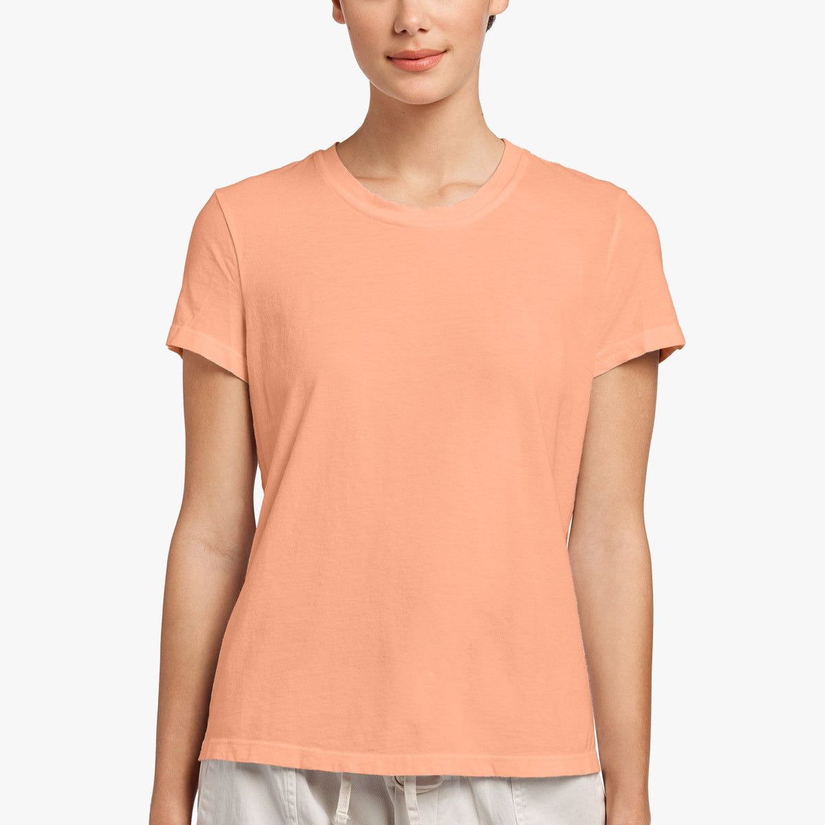 Vintage Little Boy Tee in Mandarin Pigment | James Perse Los Angeles
