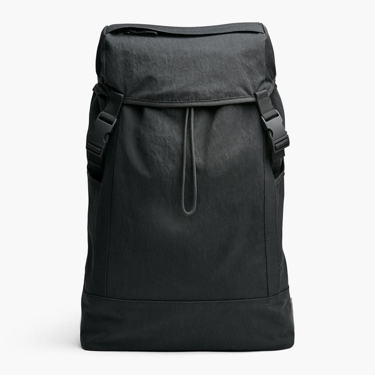 Sequoia Mountain Nylon Backpack - Black
