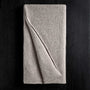 Cashmere Striped Beanie & Scarf Set in Silver Wheat/Mist/Ivory | James Perse Los Angeles