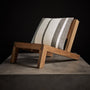 Striped Cashmere Home Gift Set In Taupe Melange/White | James Perse Los Angeles