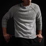 Men's Mid Gauge Cashmere Sweatshirt Gift Set in Americano/Heather Grey | James Perse Los Angeles