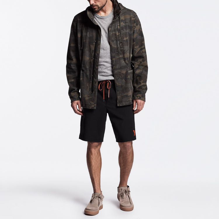 Rigid Jersey Camo Jacket - Forest Camo