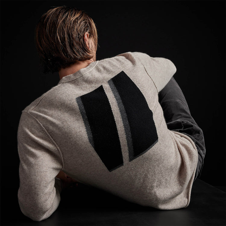 Men's Graphic Cashmere Gift Set in Stone | James Perse Los Angeles