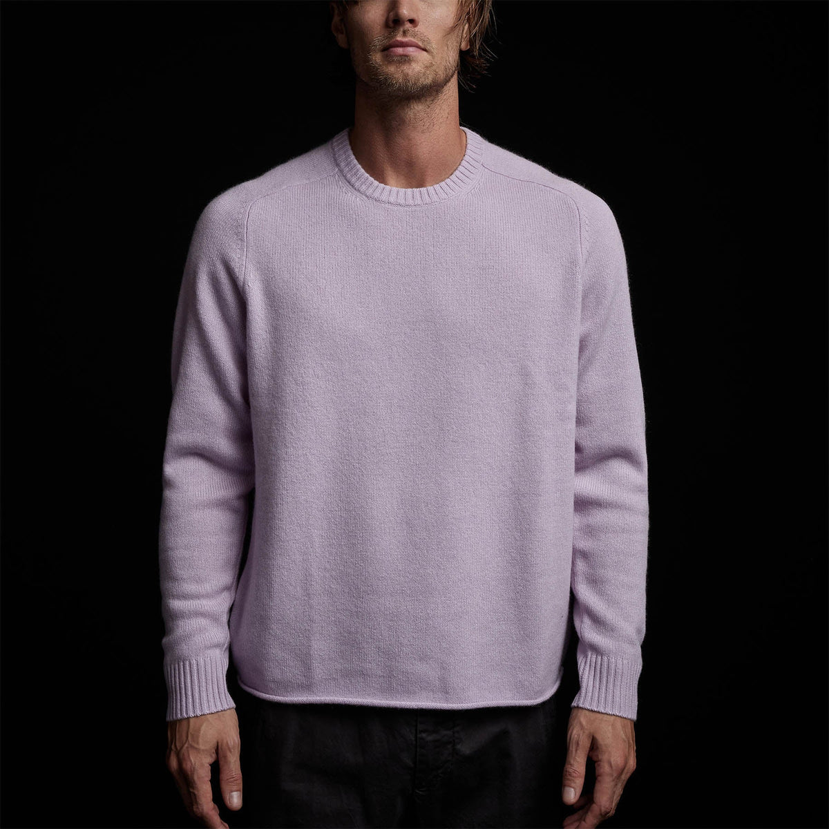 Men's Recycled Cashmere Sweater Gift Set in Storm/Thistle | James Perse Los Angeles