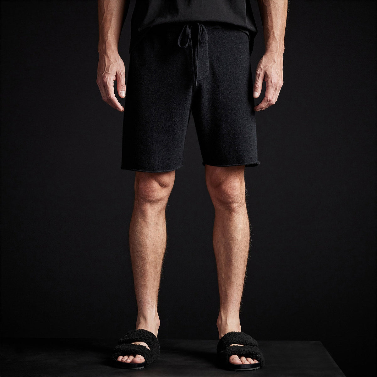 Men's Graphic Cashmere Gift Set in Black | James Perse Los Angeles