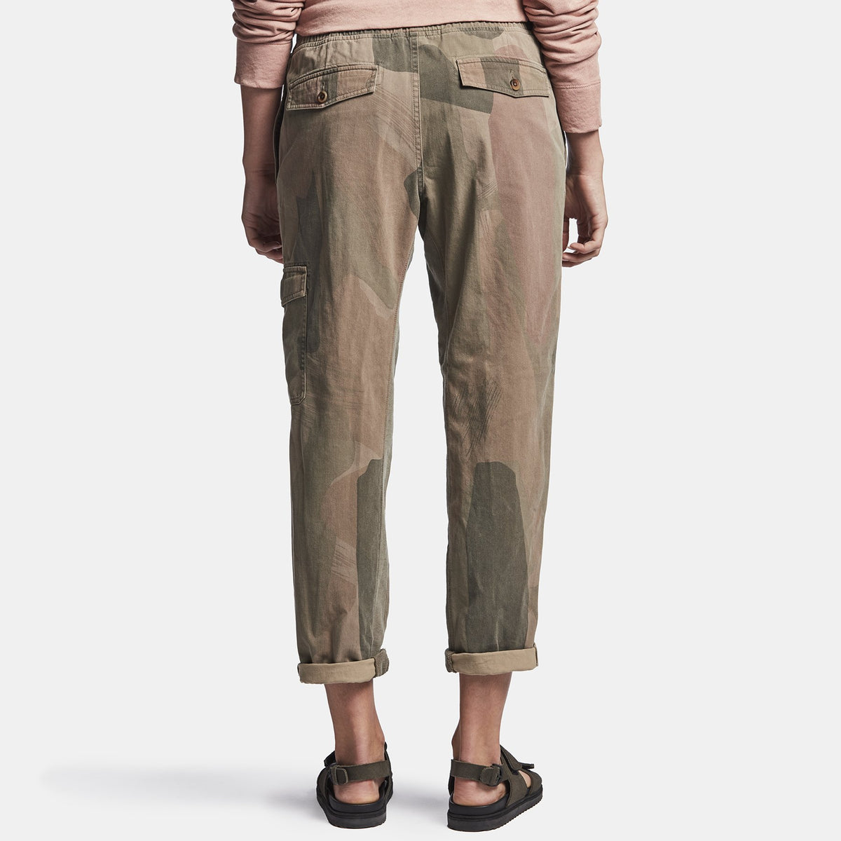 Camo Cargo Pant - Brown Combo