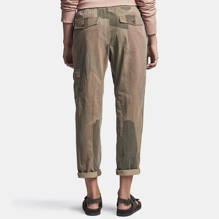 Camo Cargo Pant - Brown Combo