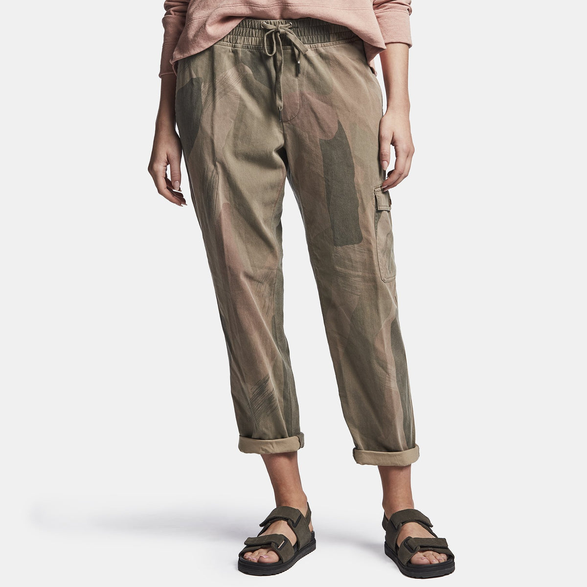 Camo Cargo Pant - Brown Combo