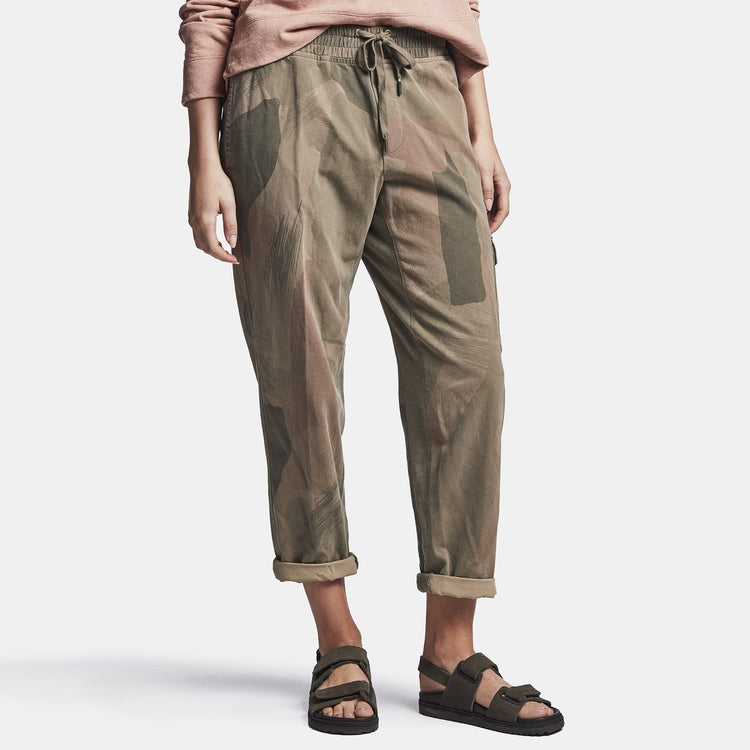 Camo Cargo Pant - Brown Combo