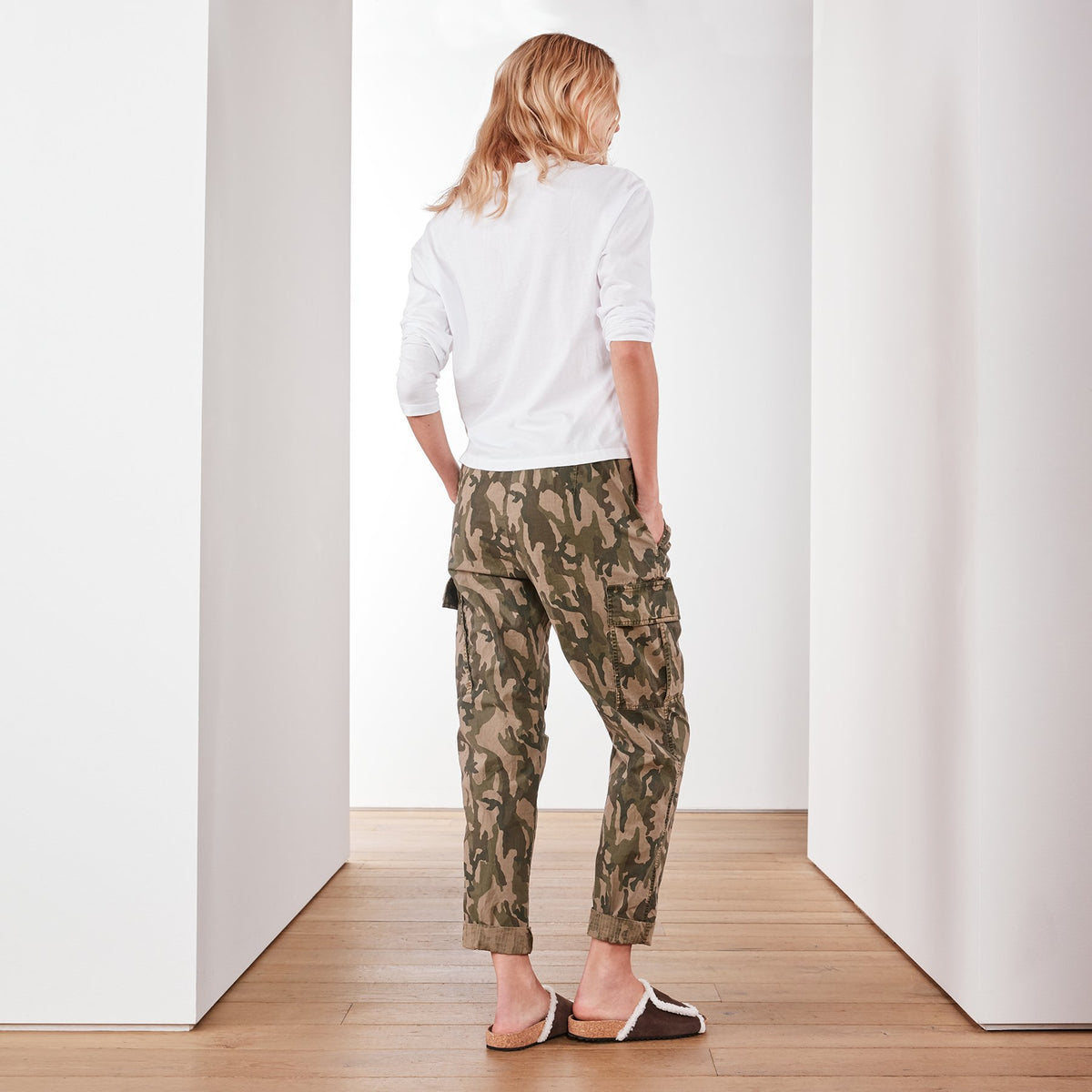 Ripstop Camo Cargo Pant - Sandstorm